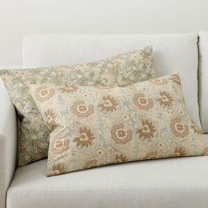Pottery Barn Genieve Reversible Printed Lumbar Pillow Cover
